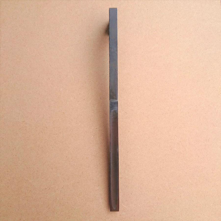 永桶菊弘丸作 首切鑿 3分5厘 床張り鑿 L型特殊鑿 : 新十郎本舗 永桶菊弘丸作 首切鑿 3分5厘 床張り鑿 L型特殊鑿 : 新十郎本舗