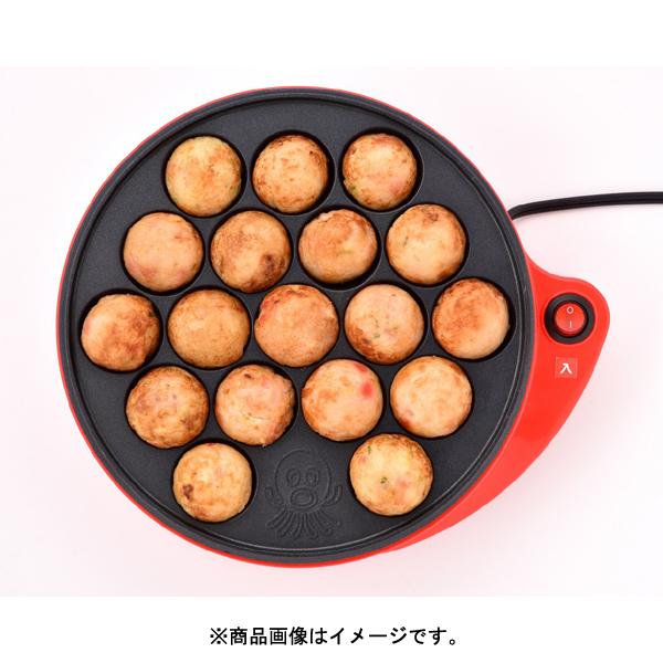 同梱可能 電気たこ焼き器 フッ素樹脂加工 タコ焼き穴１８個 アビテラックス/ADT181/6535｜shinkeijyun｜03