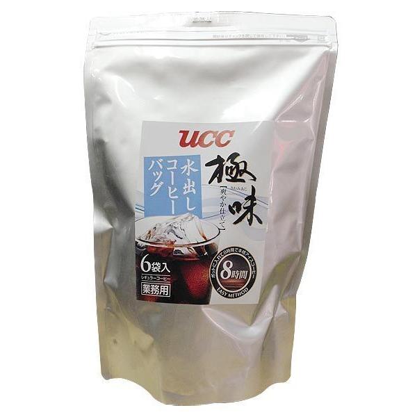 コーヒー UCC 珈琲 業務用・店舗様・水出しコーヒーバッグ/極味6袋入りｘ１２個セット/卸