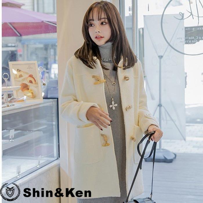 ダッフルコート レディースコート 長袖 ダッフルコート レディース 冬 大きいサイズ アウター ロングコート コート 03rirw Shinken 通販 Yahoo ショッピング