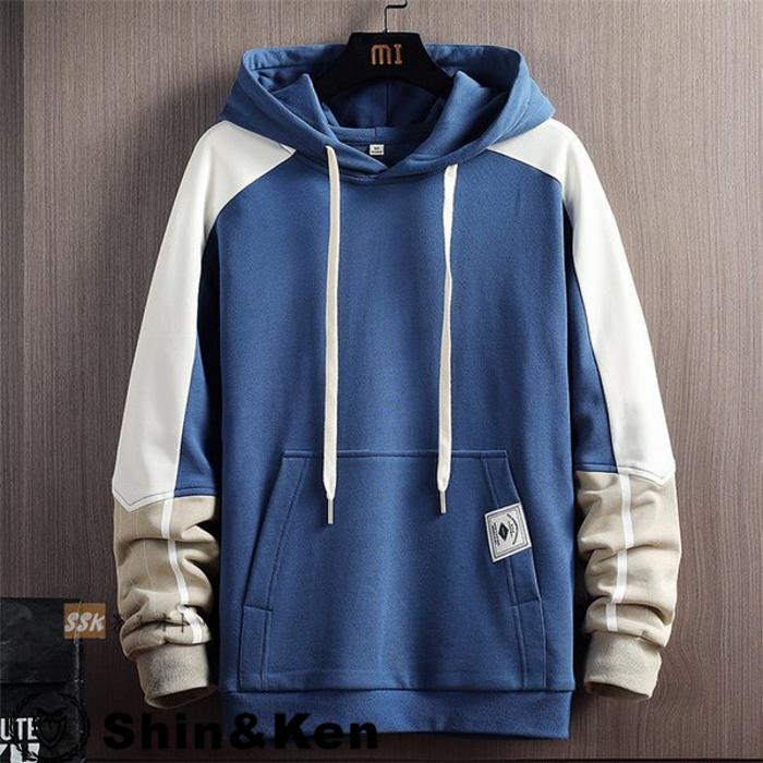 パーカー メンズ プルパーカー 長袖パーカー スウェット 配色切り替え メンズパーカー 秋服 薄手 トップス 1rrkwwwi Shinken 通販 Yahoo ショッピング