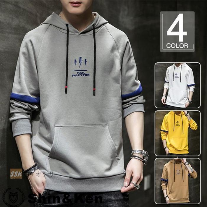 パーカー メンズ 秋服 スウェット メンズパーカー 長袖パーカー プルオーバーパーカー 秋物 秋冬 2bfe5hbb Shinken 通販 Yahoo ショッピング