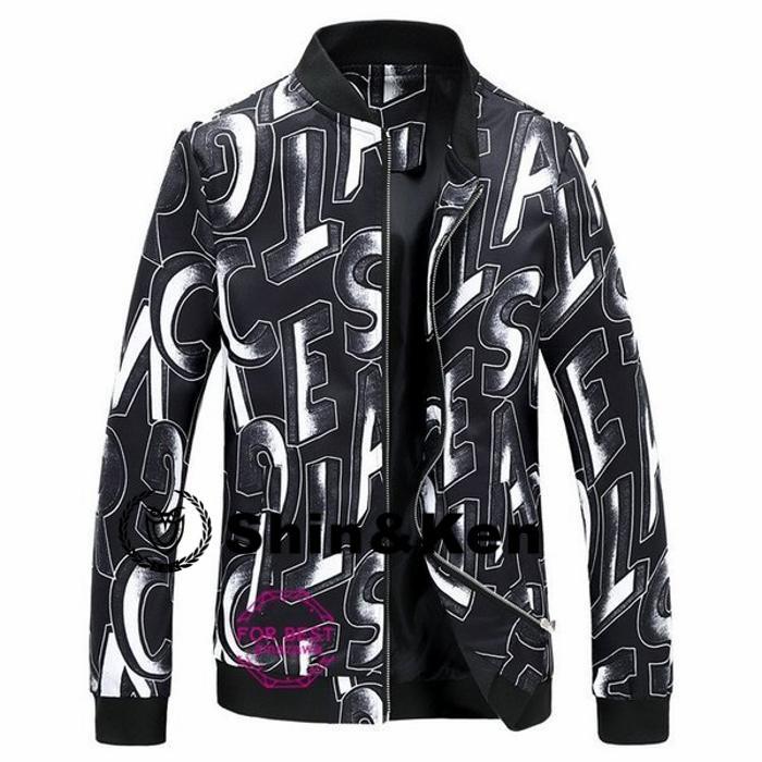 ミリタリージャケット メンズ 総柄 ブルゾン 英文字 ジャケット 薄手 ジャンパー 防風 秋物 7ba41c76 Shinken 通販 Yahoo ショッピング