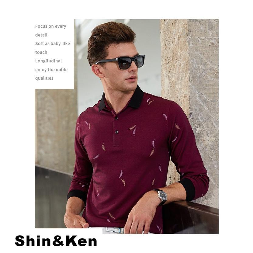 ポロシャツ メンズ 長袖 ポロ Polo Shirt 秋冬 ゴルフシャツ スポーツ ブランド 長袖ポロシャツ Bons904 Bons904 Shinken 通販 Yahoo ショッピング