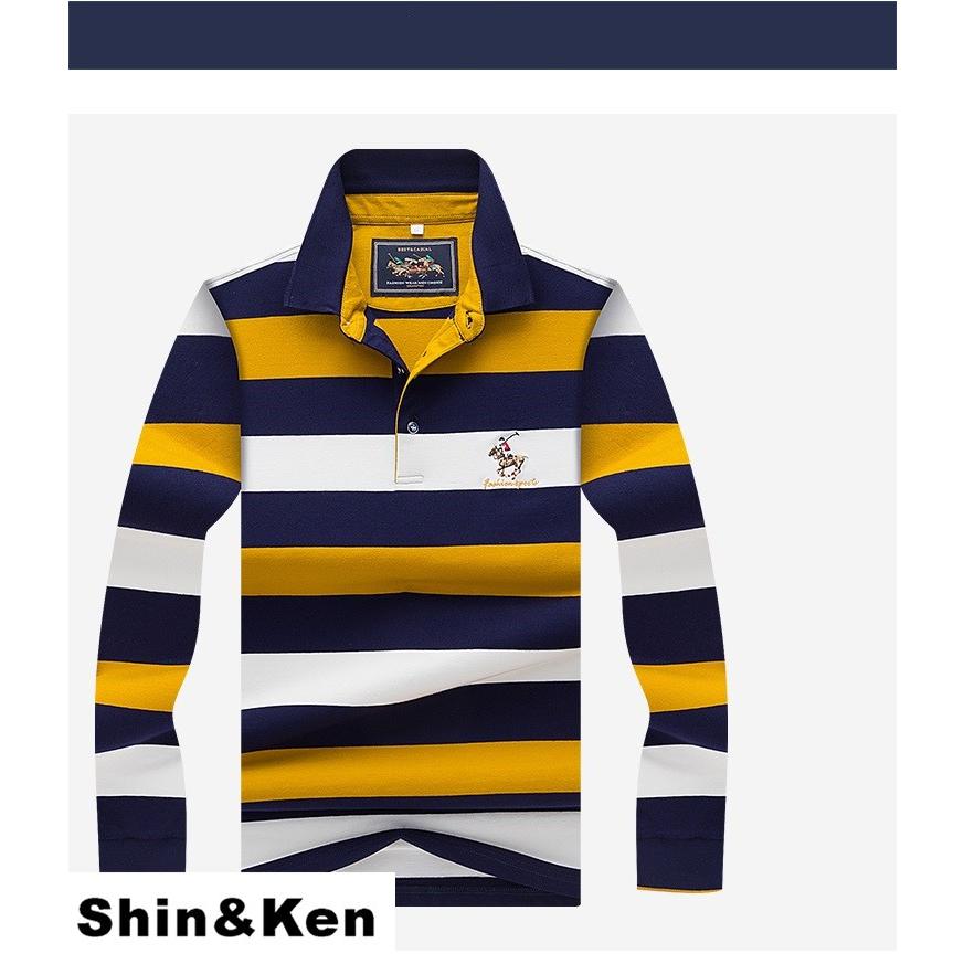 ポロシャツ メンズ 長袖 ポロ Polo Shirt 秋冬 ゴルフシャツ スポーツ ブランド 長袖ポロシャツ Bons910 Bons910 Shinken 通販 Yahoo ショッピング