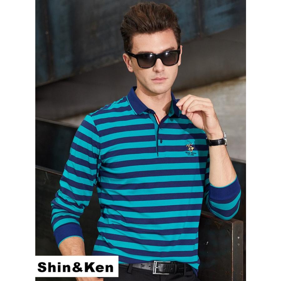 ポロシャツ メンズ 長袖 ポロ Polo Shirt カジュアル 秋冬 ゴルフシャツ スポーツ ブランド 長袖ポロシャツ Bons9 Bons9 Shinken 通販 Yahoo ショッピング