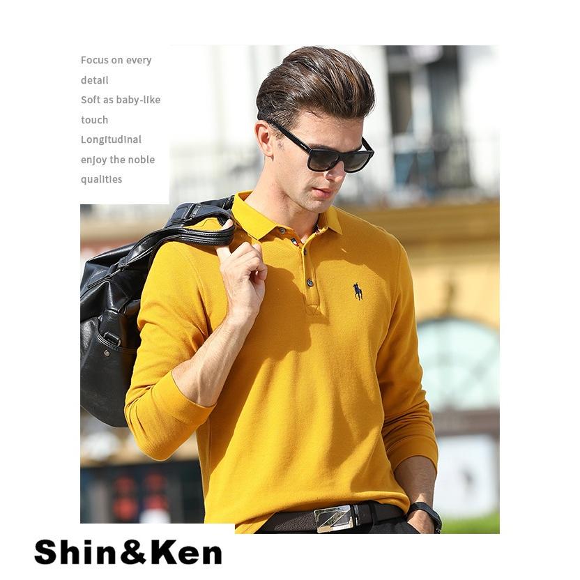 ポロシャツ メンズ 長袖 ポロ Polo Shirt 秋冬 ゴルフシャツ スポーツ ブランド 長袖ポロシャツ Bons922 Bons922 Shinken 通販 Yahoo ショッピング
