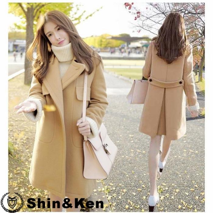 チェスターコート レディース トレンチコート 長袖 コート チェスターコート ロングコート 定番 アウター Pコート 通勤 通学 上品カジュアル アウ F6bzcn Shinken 通販 Yahoo ショッピング
