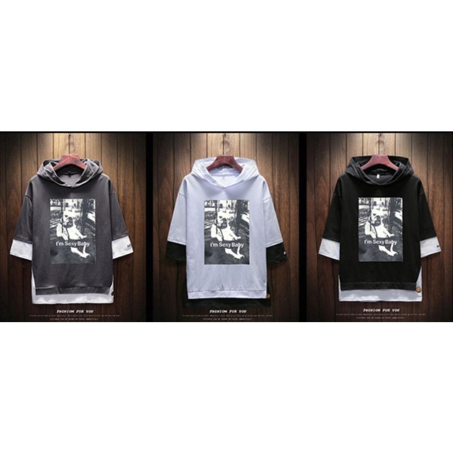 フード付き パーカー メンズ 半袖パーカー Tシャツ ルームウェア スポーツ ブランド 半袖 パーカー Fmt08 Fmt08 Shinken 通販 Yahoo ショッピング