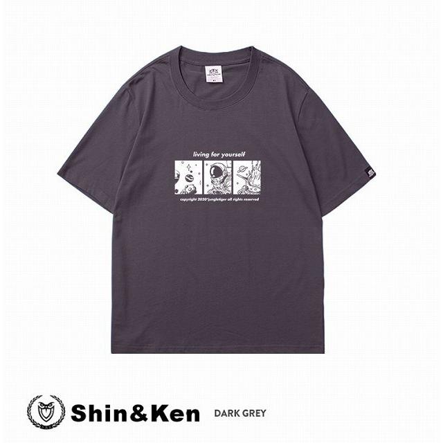Tシャツ メンズ 半袖 プリント 人気 トレンド Tシャツ トップス デザイン ブランド 夏物 Tシャツ Jmt34 Jmt34 Shinken 通販 Yahoo ショッピング