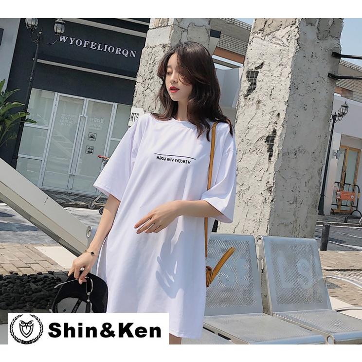 レディース トップス Tシャツ 半袖 ファッション 夏 大きいサイズ オーバーサイズ Ltt003 Ltt003 Shinken 通販 Yahoo ショッピング