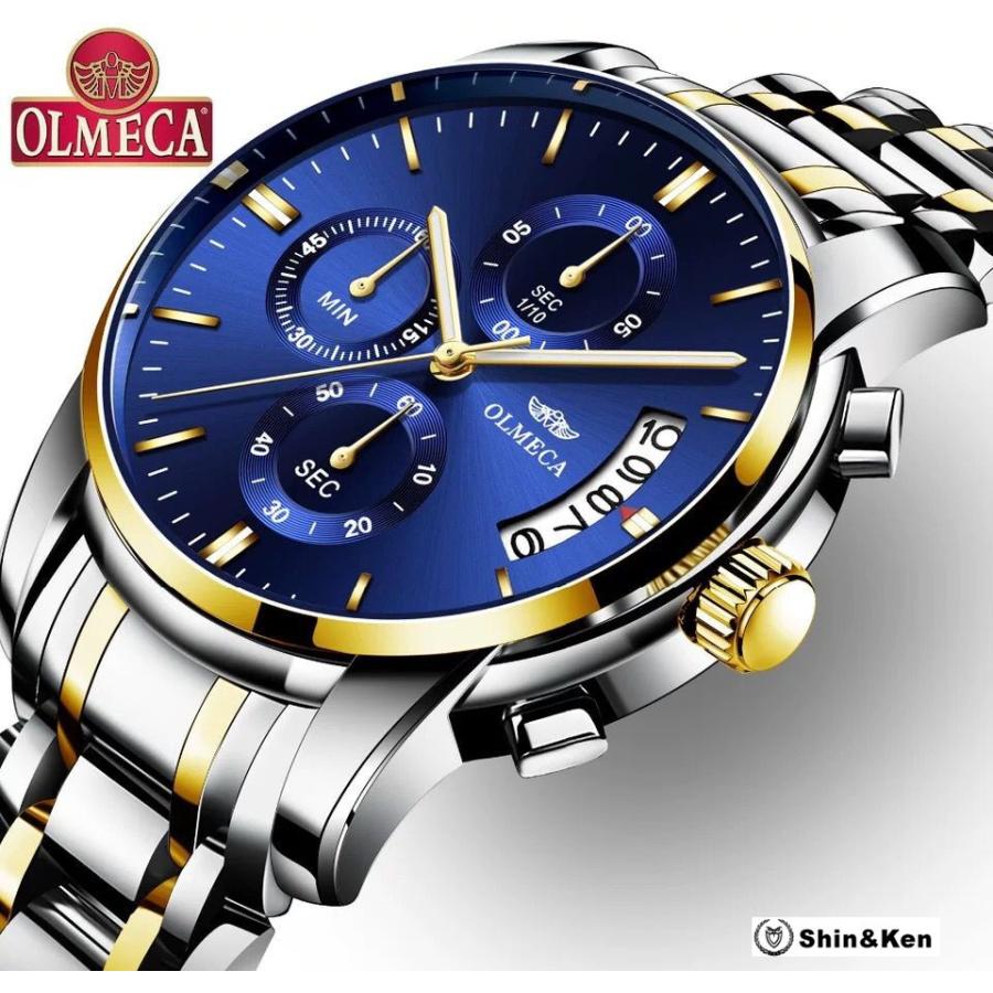 わけあり セール 腕時計 メンズ ウォッチ レディース 時計 人気 ブランド 電池時計 Olmeca Mtk03 Mtk03 Shinken 通販 Yahoo ショッピング