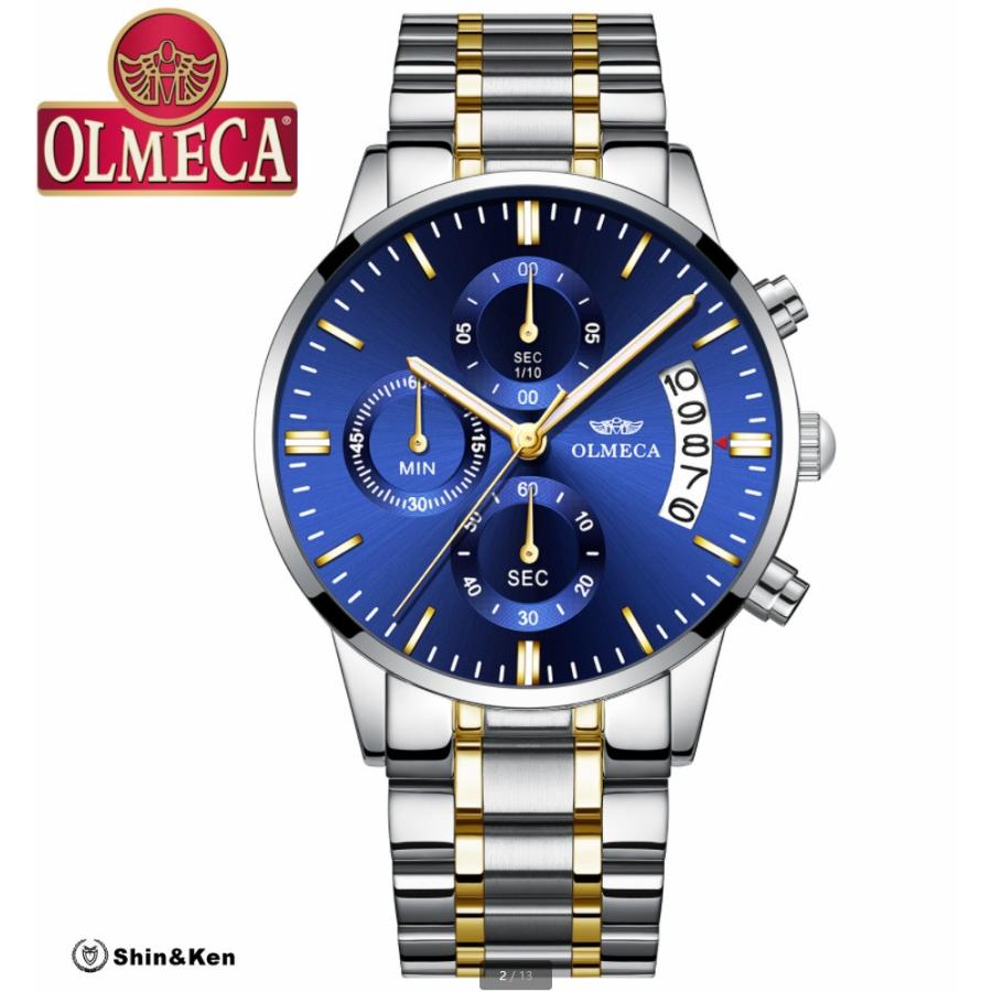 わけあり セール 腕時計 メンズ ウォッチ レディース フォーマル 人気 ブランド Olmeca Omtk917 Omtk917 Shinken 通販 Yahoo ショッピング