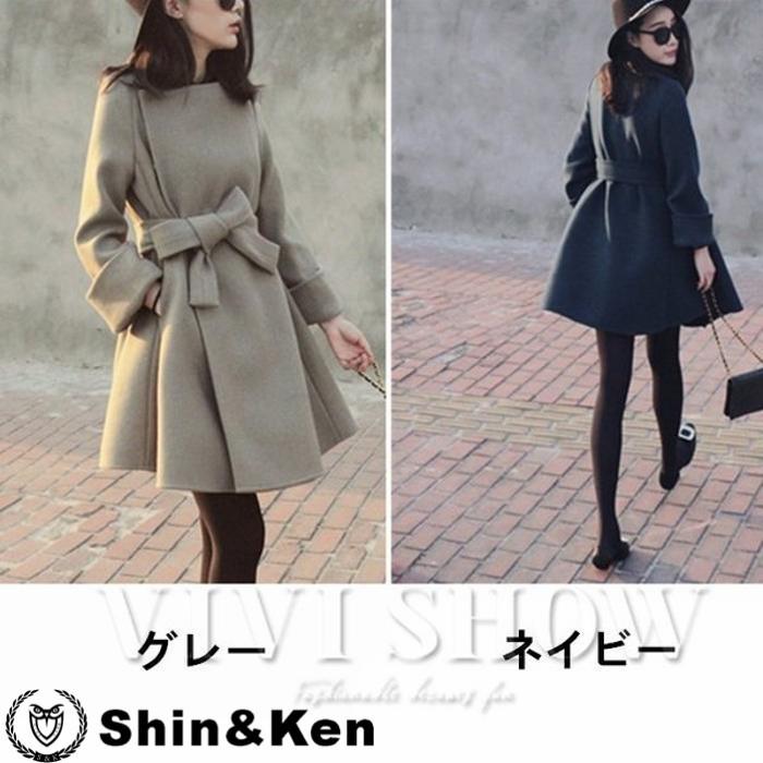 コート レディース ワンピース コート ダッフルコート トレンチコート ミディアム丈 着痩せ 通勤通学 エレガント 秋冬 Tnxsz2lz Shinken 通販 Yahoo ショッピング