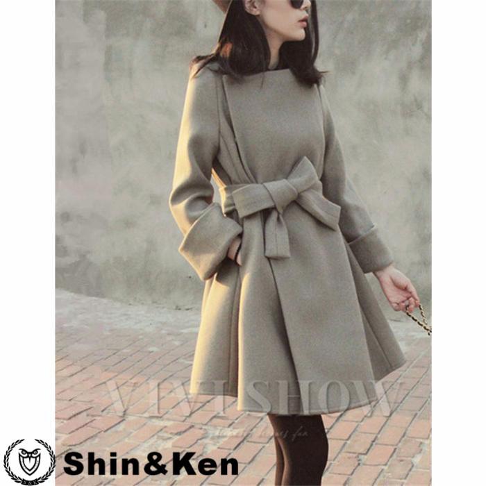 コート レディース ワンピース コート ダッフルコート トレンチコート ミディアム丈 着痩せ 通勤通学 エレガント 秋冬 Tnxsz2lz Shinken 通販 Yahoo ショッピング