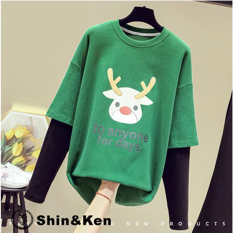 レディース Tシャツ 長袖 ロンt カットソー シャツ トップス 切り替え 重ね着 おしゃれ ファッション 春夏秋冬 Wrnsd907 Wrnsd907 Shinken 通販 Yahoo ショッピング