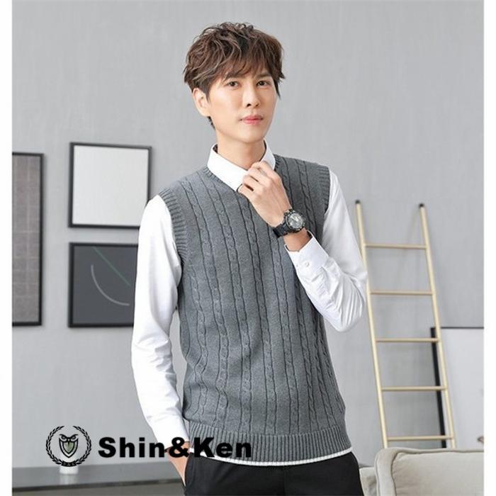 ニットベスト メンズ Vネック ニットベスト 大きいサイズ ビジネスベスト Vネックベスト 男性 オフィス Xrig9hgl Shinken 通販 Yahoo ショッピング