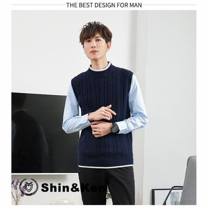 ニットベスト メンズ Vネック ニットベスト 大きいサイズ ビジネスベスト Vネックベスト 男性 オフィス Xrig9hgl Shinken 通販 Yahoo ショッピング