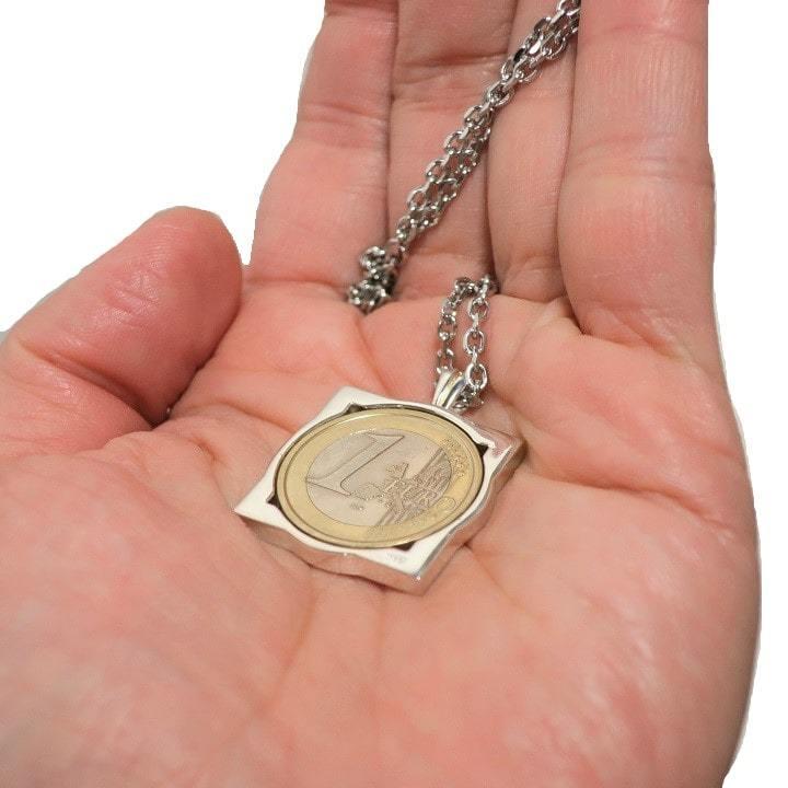 メンズセレクト レオナルド・ダ・ヴィンチ コイン ネックレス