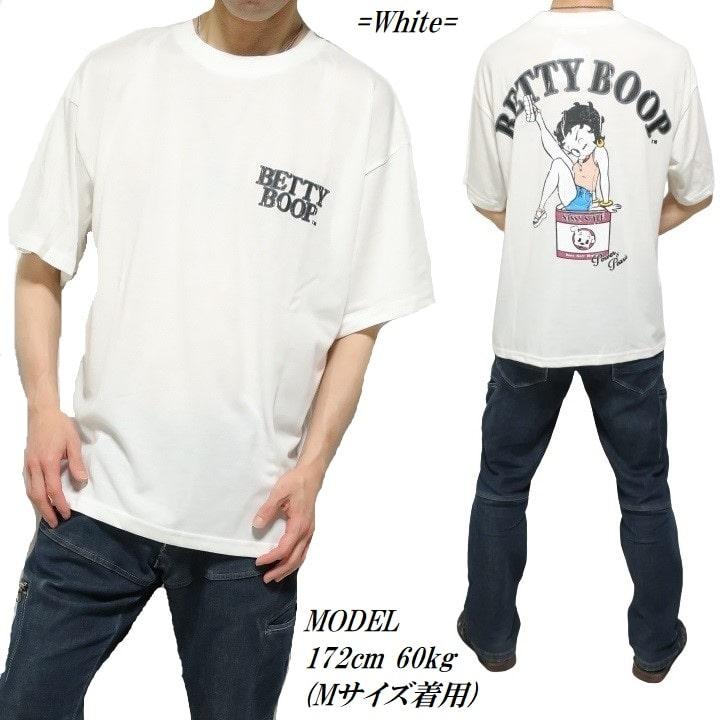 ベティーブープ ベティちゃん Tシャツ 缶 半袖 服 グッズ 薄手 メンズ/レディース/ユニセックス ベティ・ブープ キャラクター betty boop｜shinkirohjacket｜16