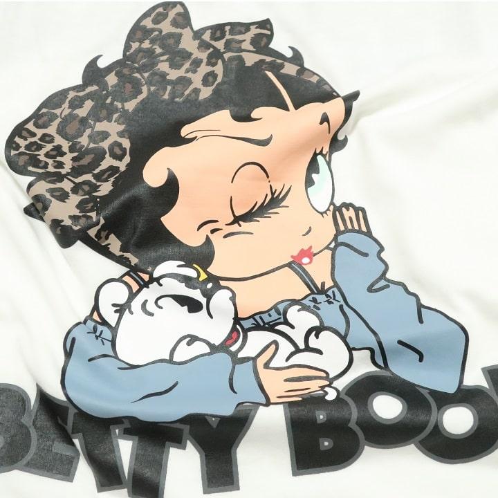 BETTY BOOP ベティちゃん Tシャツ ロンT ベティーブープ 長袖 BETTY BOOP ベティちゃん Tシャツ ロンT ベティーブープ 長袖
