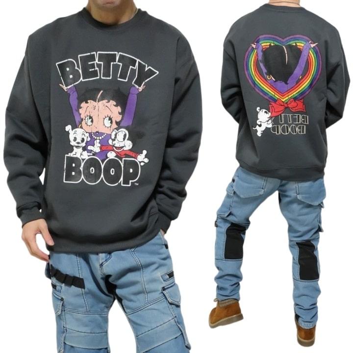 BETTY BOOP ベティーブープ ベティちゃん トレーナー 服 グッズ BETTY BOOP ベティーブープ ベティちゃん トレーナー 服 グッズ
