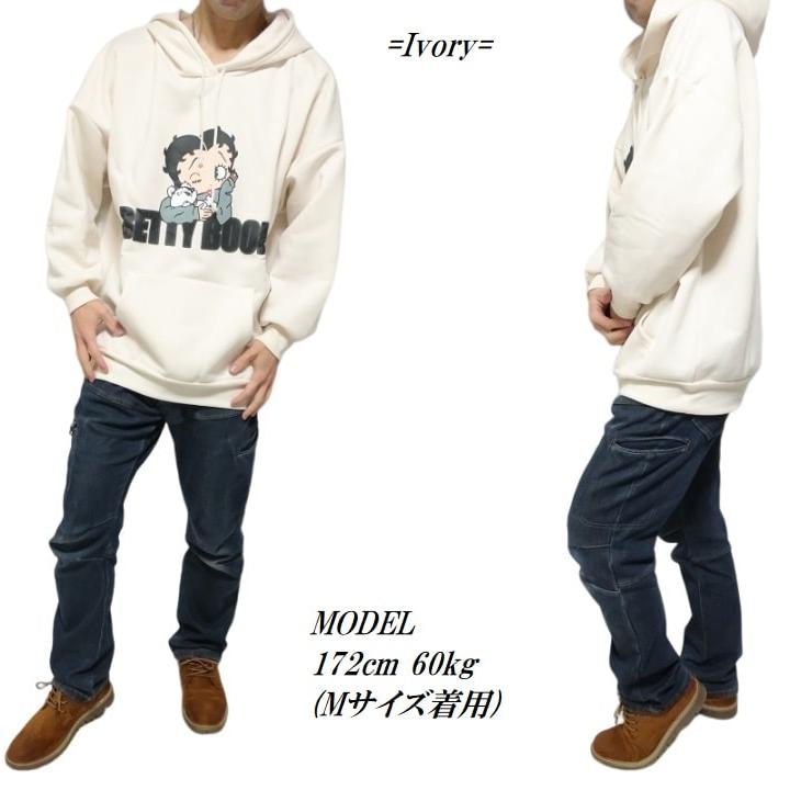 BETTY BOOP ベティーブープ パーカー ベティちゃん プルオーバー