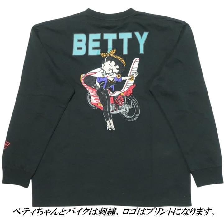 BETTY BOOP（ベティ ブープ） ベティーブープ Tシャツ ロンT ヤンキー