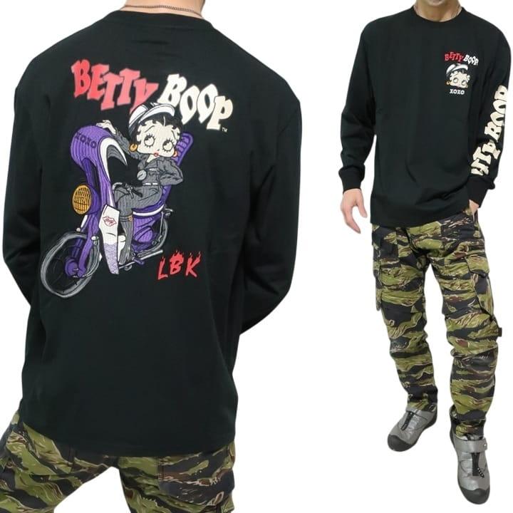 BETTY BOOP（ベティ ブープ） ベティーブープ Tシャツ ロンT ヤンキー