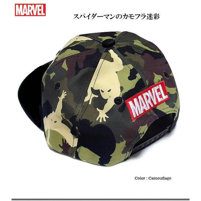 MARVEL マーベル ベースボール/キャップ 帽子 厚盛りロゴ刺繍