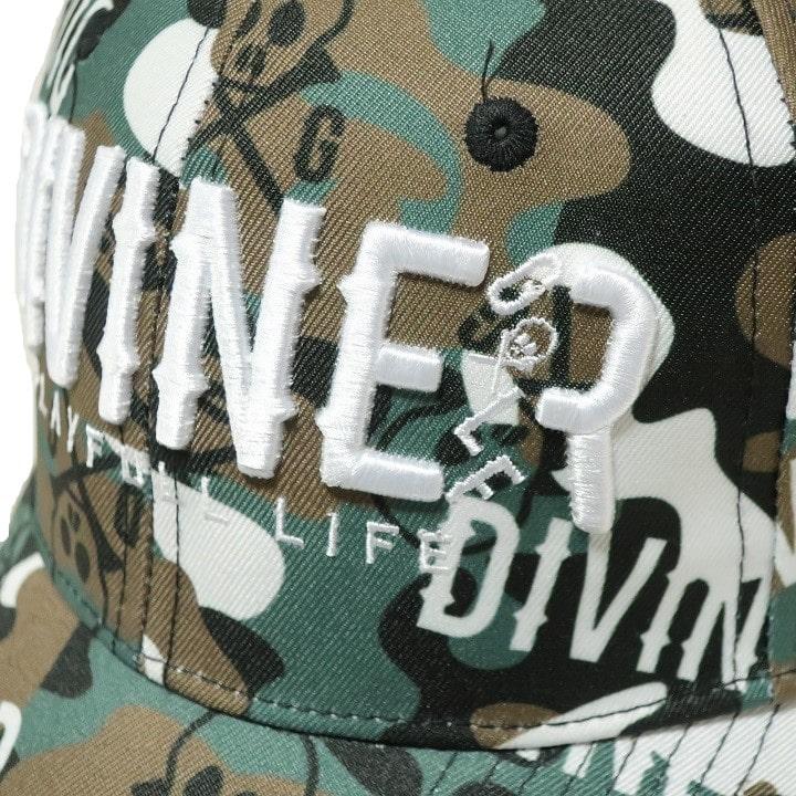 DIVINER（ディバイナー） キャップ 帽子/野球帽 迷彩/カモフラ ライン
