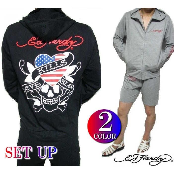 エドハーディー セットアップ パーカー メンズ Ed Hardy ハーフパンツ 星条旗 スカル ビッグサイズ Ed102 00 シンキロウ ジャケット 通販 Yahoo ショッピング
