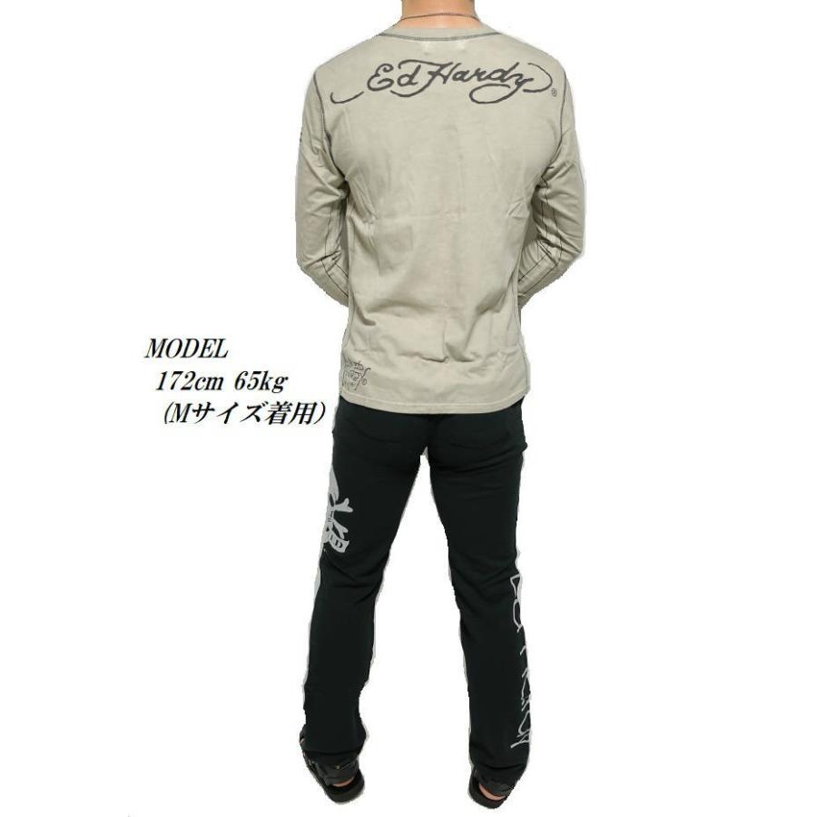 Ed Hardy（エド・ハーディー） ed hardy Tシャツ ロンT メンズ 両袖