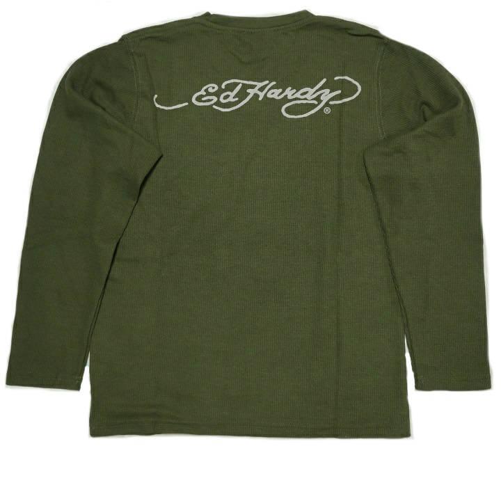 Ed Hardy（エド・ハーディー） ed hardy Tシャツ ロンT メンズ