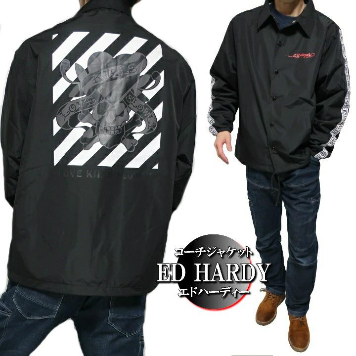 Ed Hardy コーチジャケット エドハーディー ed hardy エド Ed Hardy コーチジャケット エドハーディー ed hardy エド