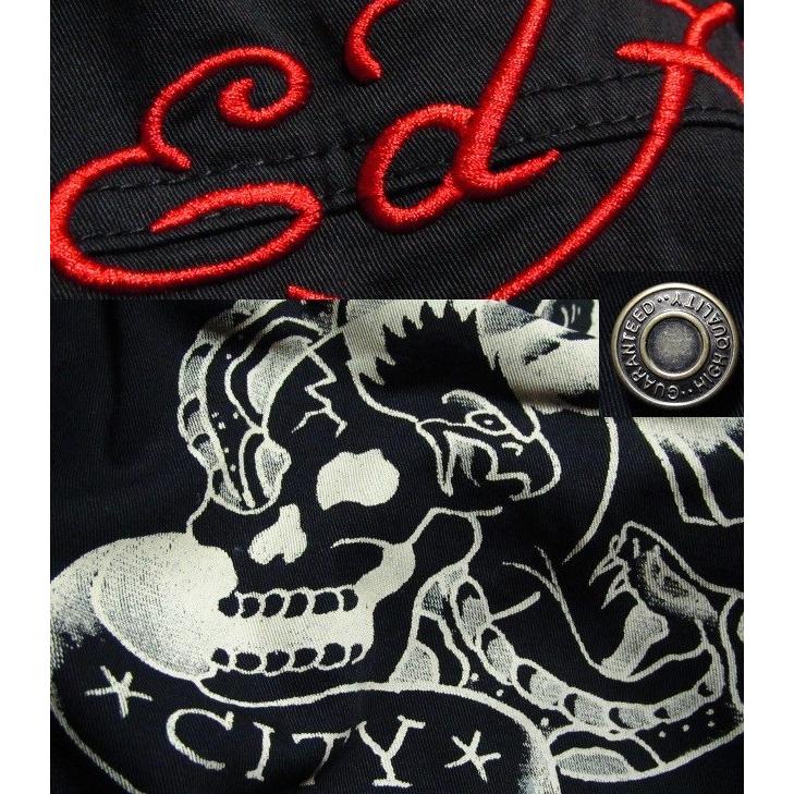 エドハーディー ジャケット メンズ Ed Hardy スカル ツイル Ed199 シンキロウ ジャケット 通販 Yahoo ショッピング