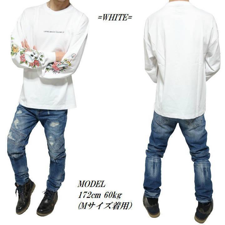 Ed Hardy エドハーディー ed hardy Tシャツ ロンT メンズ スカル Ed Hardy エドハーディー ed hardy Tシャツ ロンT メンズ スカル