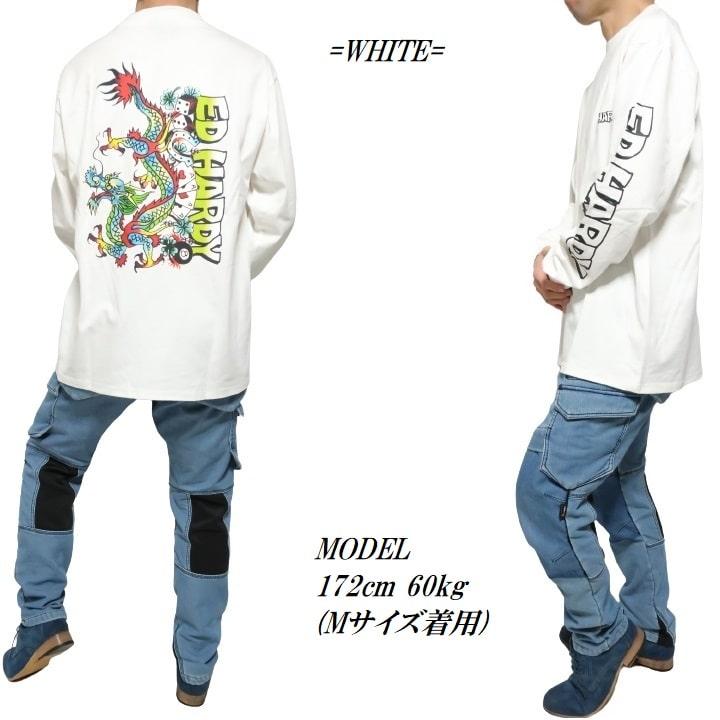 Ed Hardy エドハーディー ed hardy Tシャツ ロンT メンズ