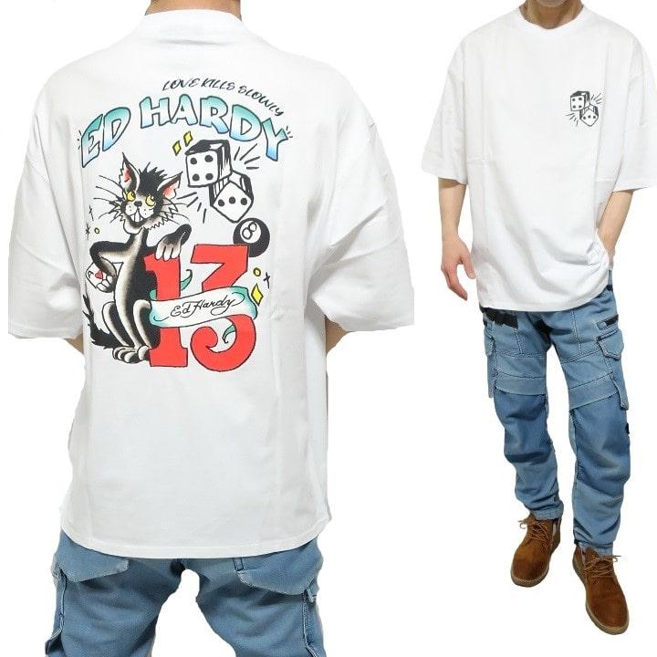 Ed Hardy エドハーディー ed hardy Tシャツ パンサー/13 メンズ Ed Hardy エドハーディー ed hardy Tシャツ パンサー/13 メンズ