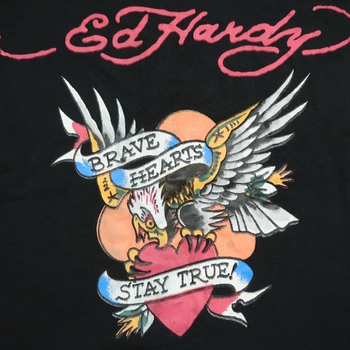 Ed Hardy（エド・ハーディー） ed hardy Tシャツ スカルtシャツ メンズ