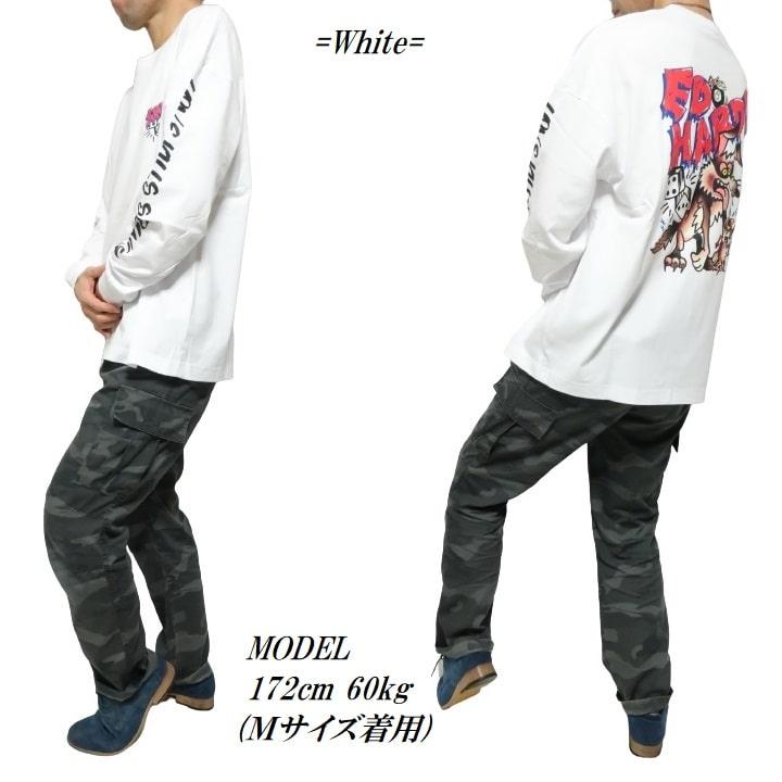 Ed Hardy（エド・ハーディー） ed hardy Tシャツ ロンT メンズ