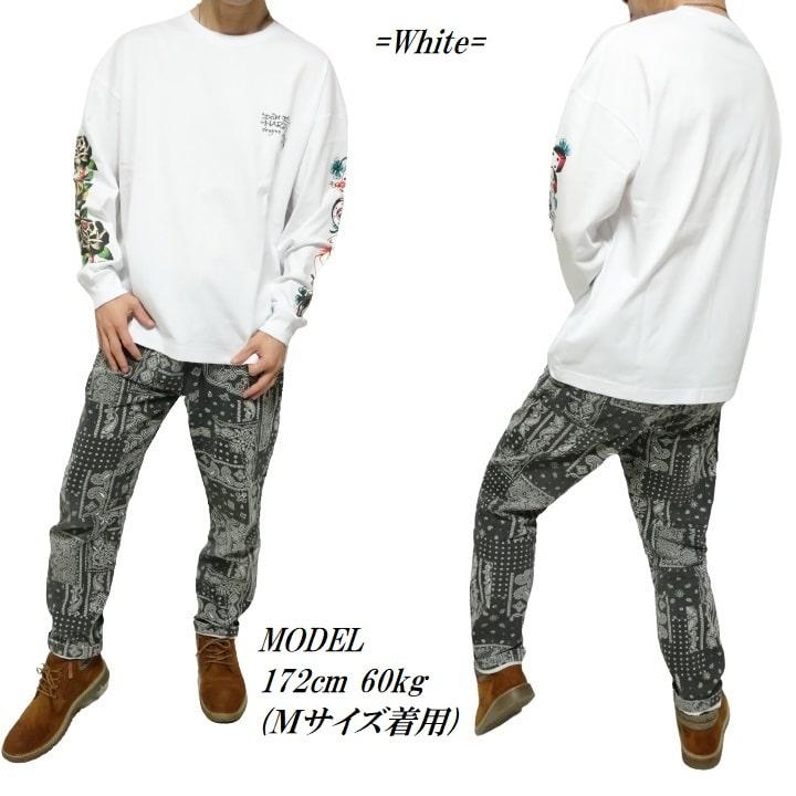 Ed Hardy（エド・ハーディー） ed hardy Tシャツ ロンT メンズ