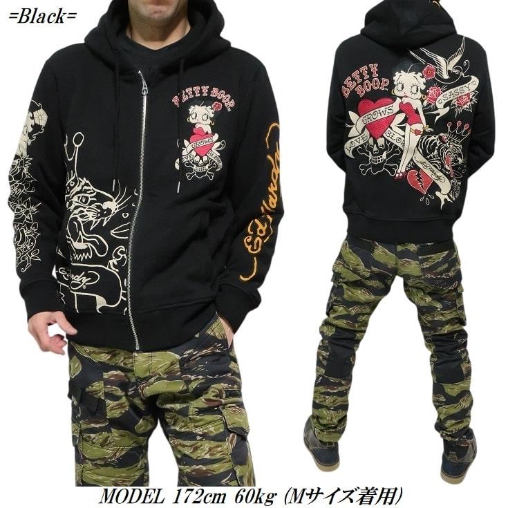 BETTY BOOP（ベティ ブープ） パーカー エドハーディー ベティーブープ