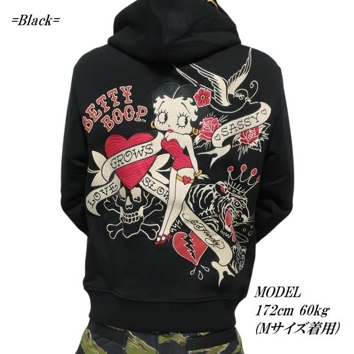 BETTY BOOP（ベティ ブープ） パーカー エドハーディー ベティーブープ
