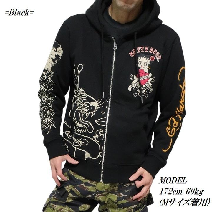 BETTY BOOP（ベティ ブープ） パーカー エドハーディー ベティーブープ
