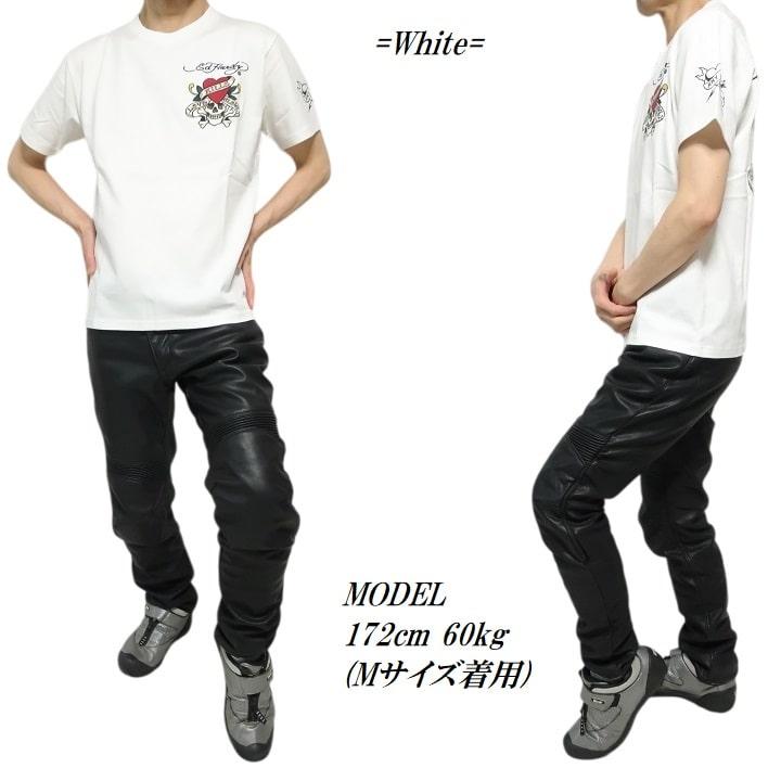 Ed Hardy（エド・ハーディー） Tシャツ ラブキル/スカル メンズ