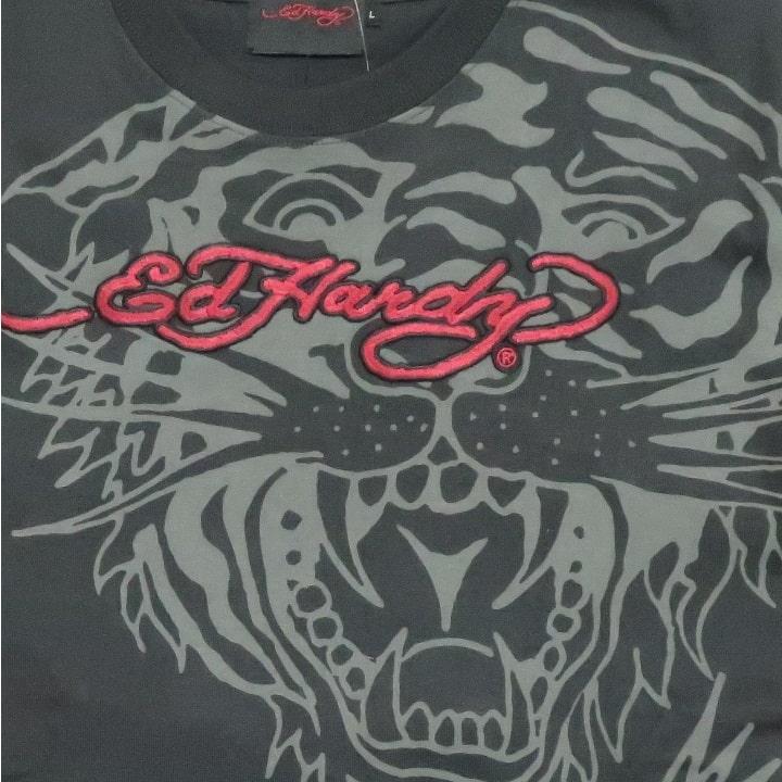 Ed Hardy（エド・ハーディー） Tシャツ タイガー/トラ/虎/寅/ メンズ