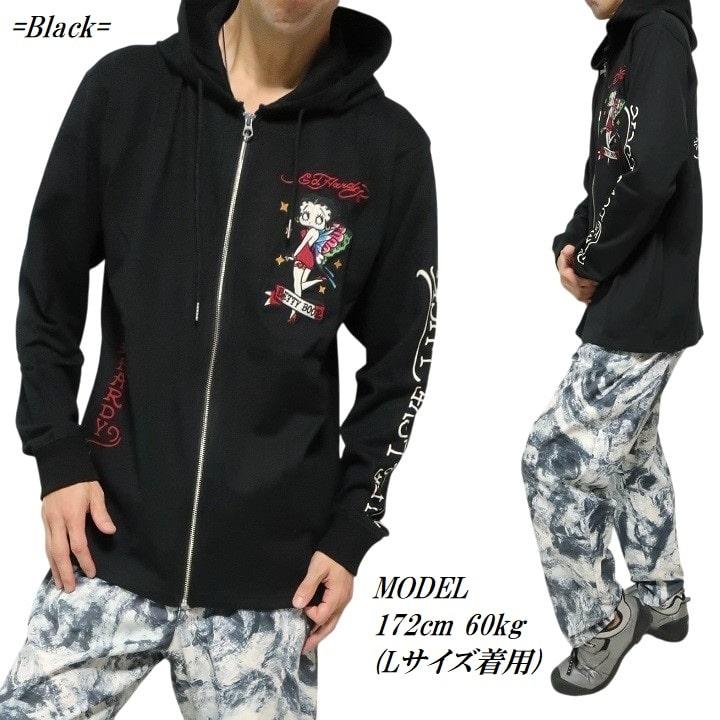 BETTY BOOP（ベティ ブープ） エドハーディー ベティーブープ ジップ