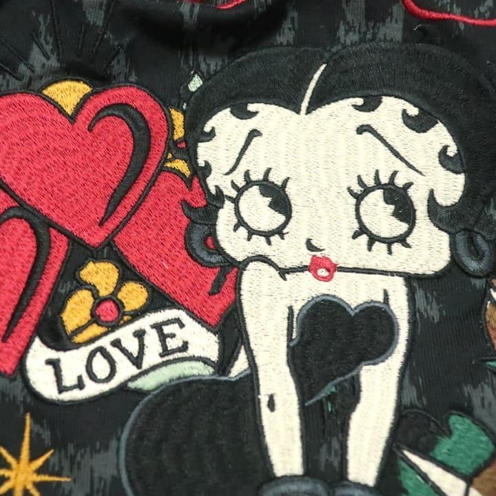 Ed Hardy（エド・ハーディー） ベティーブープ Tシャツ ハート/薔薇