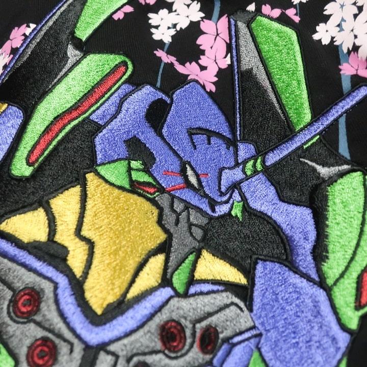 メンズセレクト エヴァンゲリオン/EVANGELION 錦/NISHIKI コラボ 刺繍